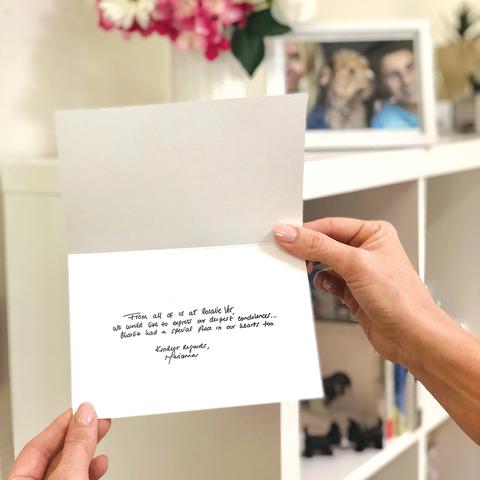 3 simple steps to show you care when sending a pet sympathy card