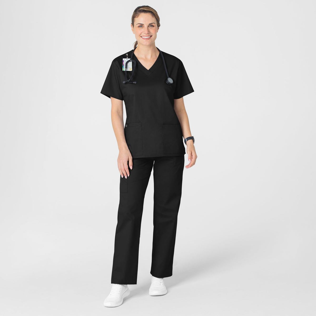 101 - Womens Wonderwork Scrub Top