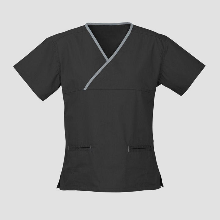 H10722 - Womens Fashion Biz Contrast Top
