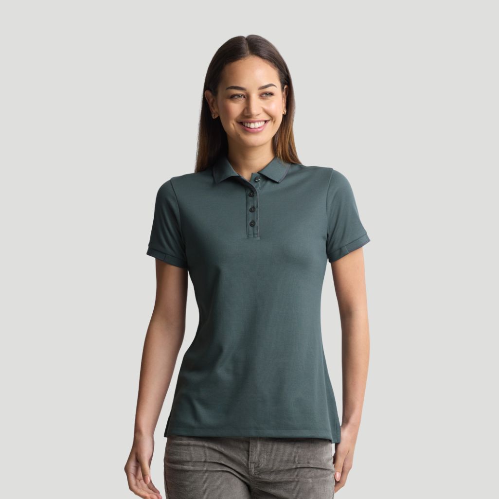 P313LS - Womens Fashion Biz Focus  Polo