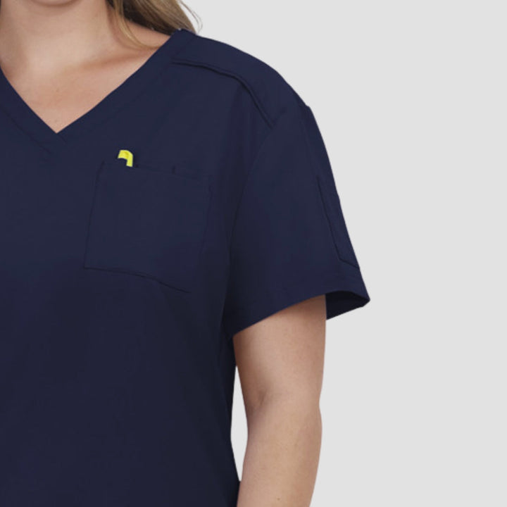 C100 - Womens Koi Cureology Aura Scrub Top