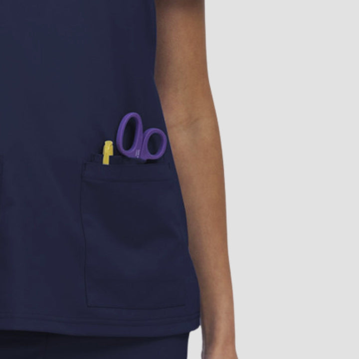 C101 - Womens Koi Cureology Cardi Scrub Top