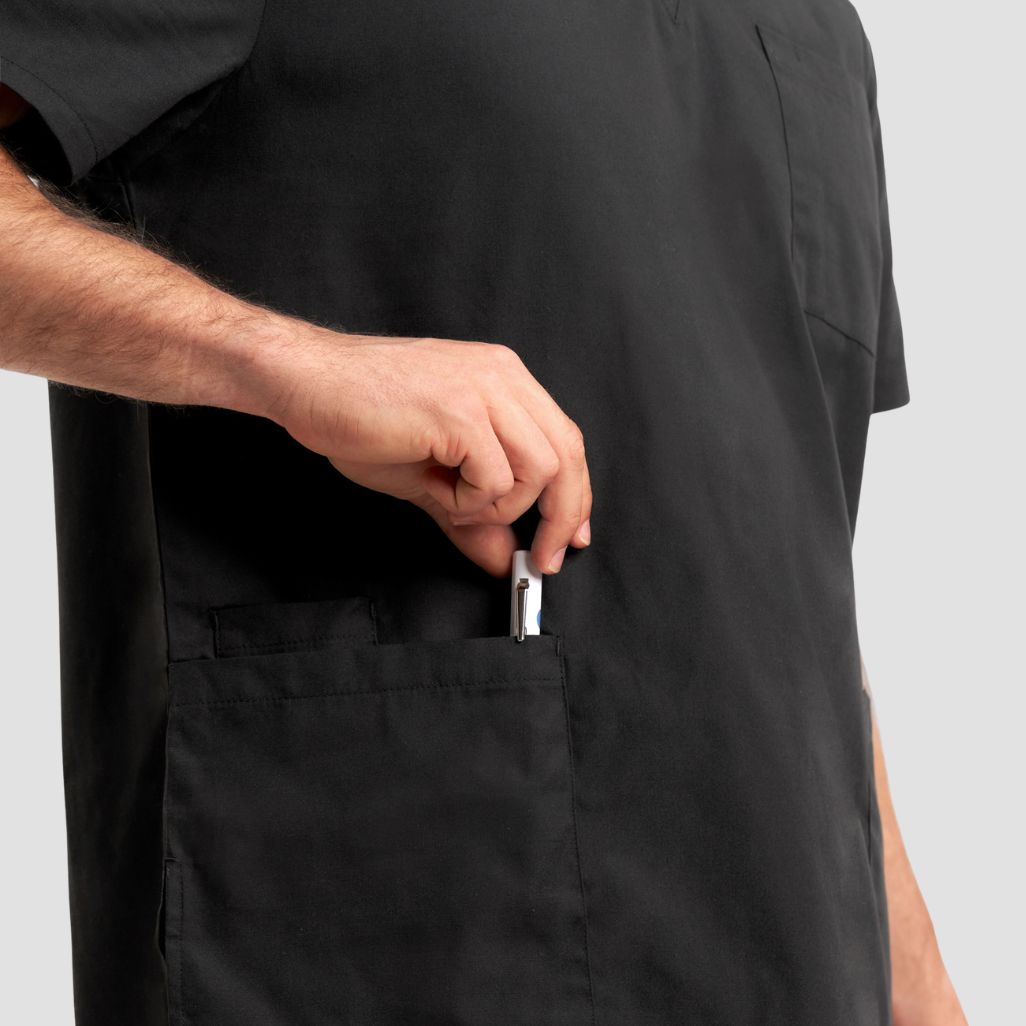 H10612 - Unisex Fashion Biz Scrub Top