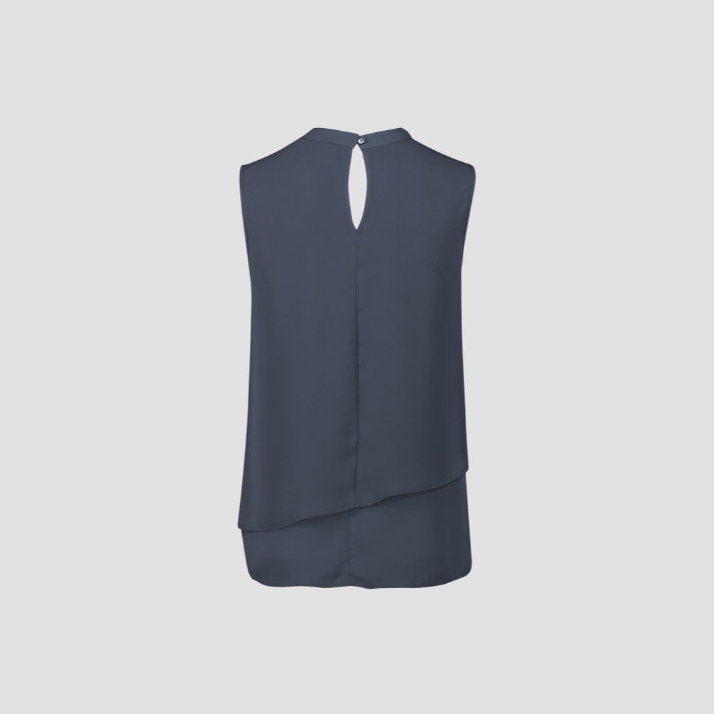 RB260LN - Womens Fashion Biz Seville Sleeveless Layered Blouse