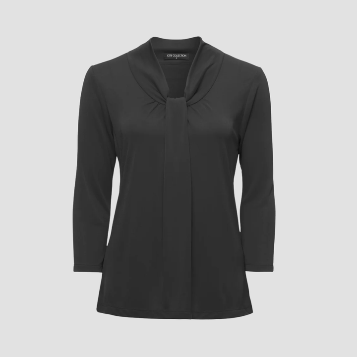 2221 - Womens City Collection Pippa 3/4 Sleeve Top