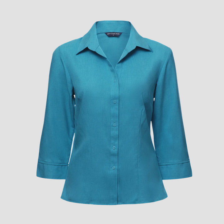 2145 - Womens City Collection Ezylin 3/4 Sleeve Top