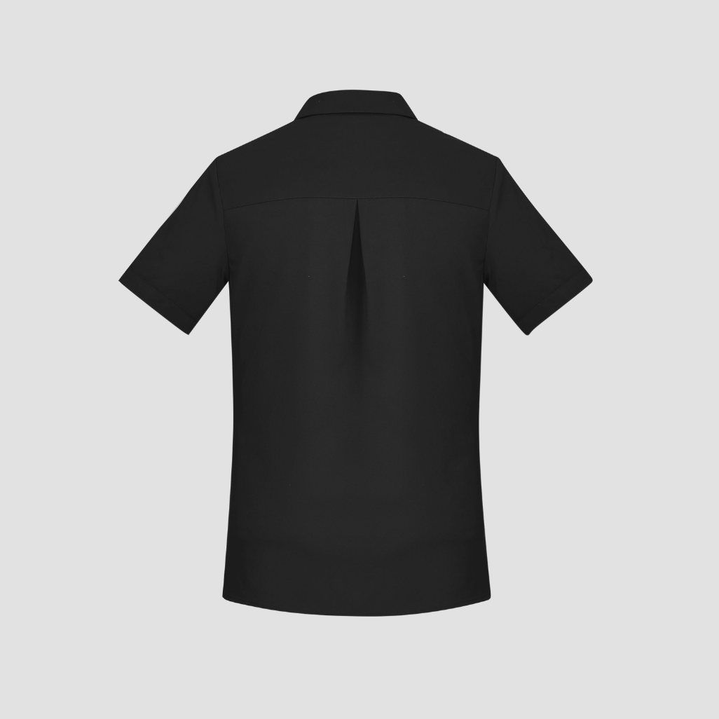 CS947LS - Womens Fashion Biz Florence Plain Short Sleeve Shirt
