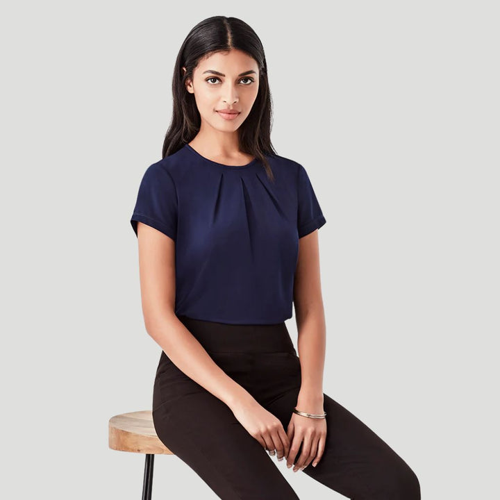 44412 - Womens Fashion Biz Blaise Short Sleeve Top