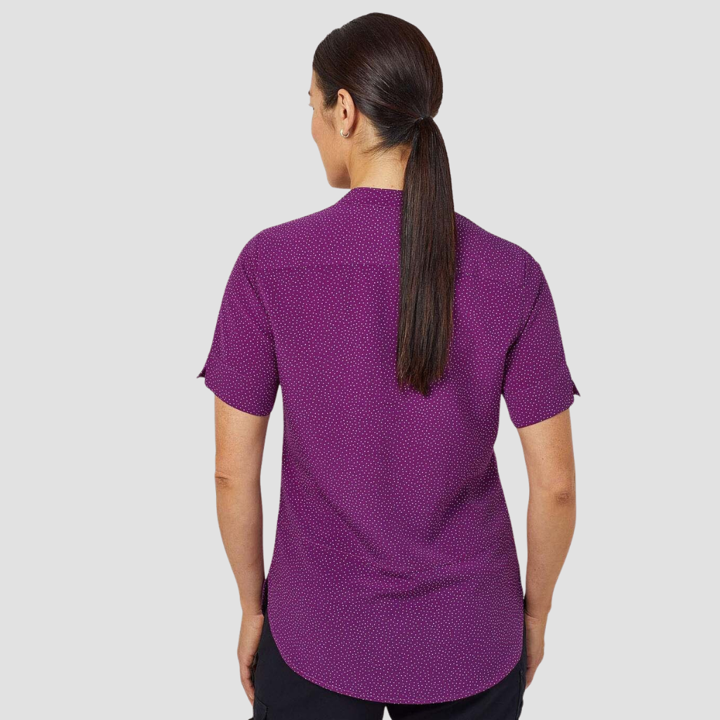 CAT9XP - Womens NNT Silvi Print Short Sleeve Tunic