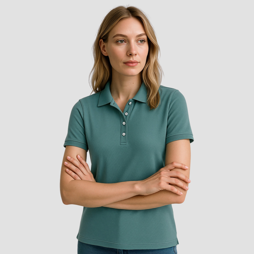 P105LS - Womens Biz Collection City Polo