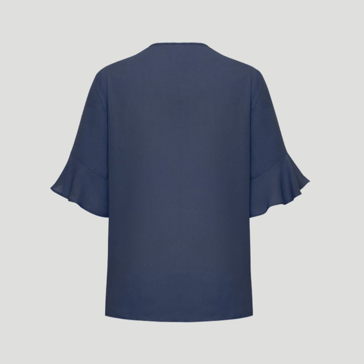 RB966LS - Womens Fashion Biz Aria Fluted Sleeve Blouse