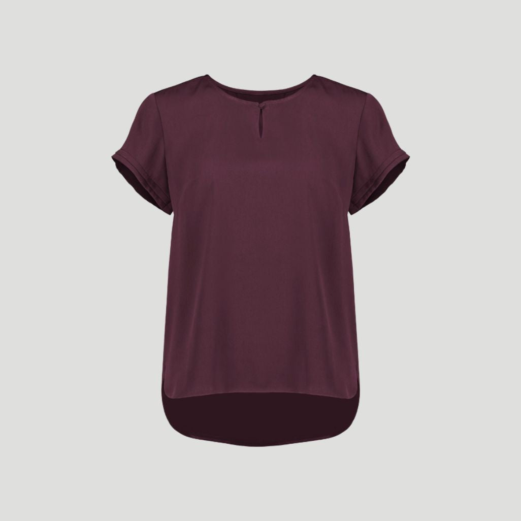 RU569LS - Womens Fashion Biz Evelyn Short Sleeve Blouse