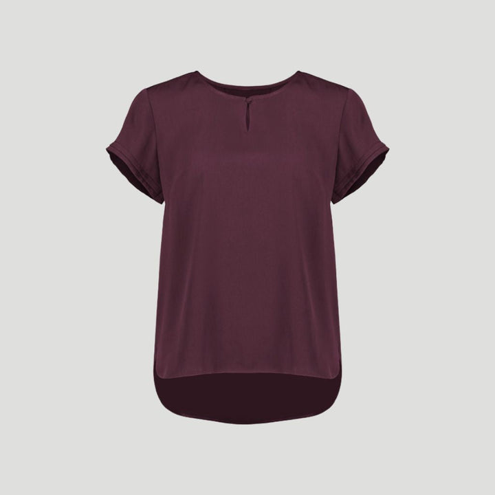 RU569LS - Womens Fashion Biz Evelyn Short Sleeve Blouse