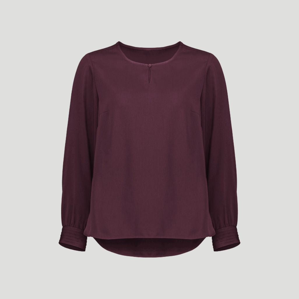 RU569LL - Womens Fashion Biz Evelyn Long Sleeve Blouse