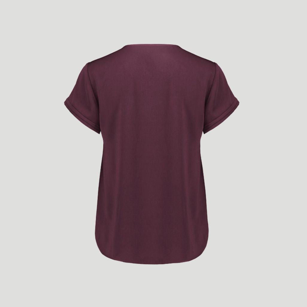 RU569LS - Womens Fashion Biz Evelyn Short Sleeve Blouse
