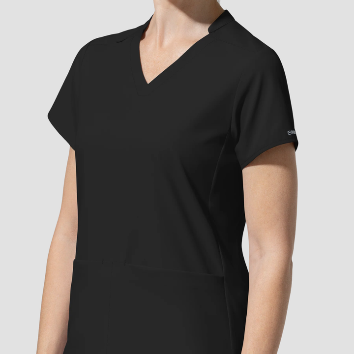 6270 - Womens Wink Waterproof Aura Allure V-Neck Scrub Top