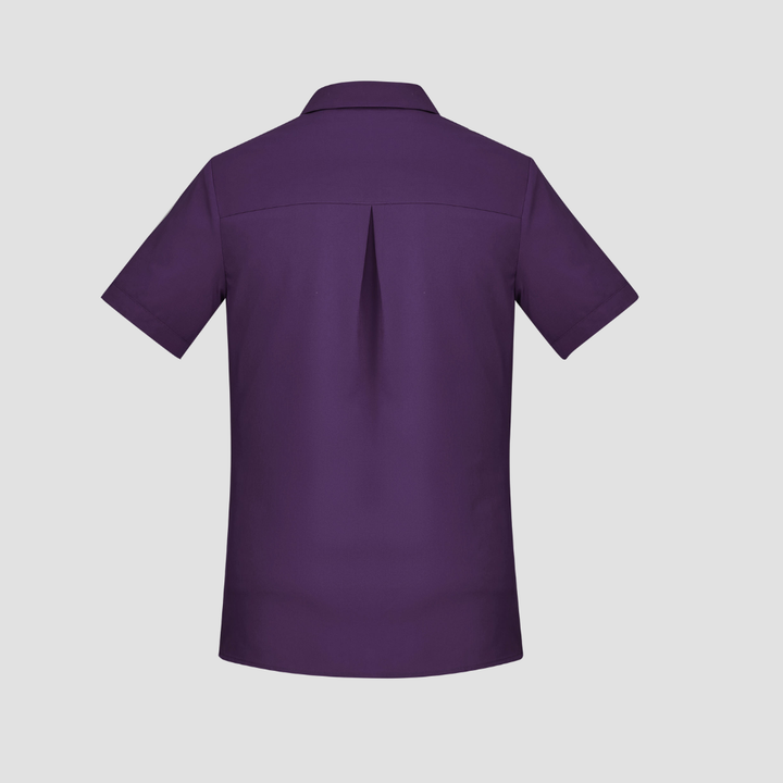 CS947LS - Womens Fashion Biz Florence Plain Short Sleeve Shirt