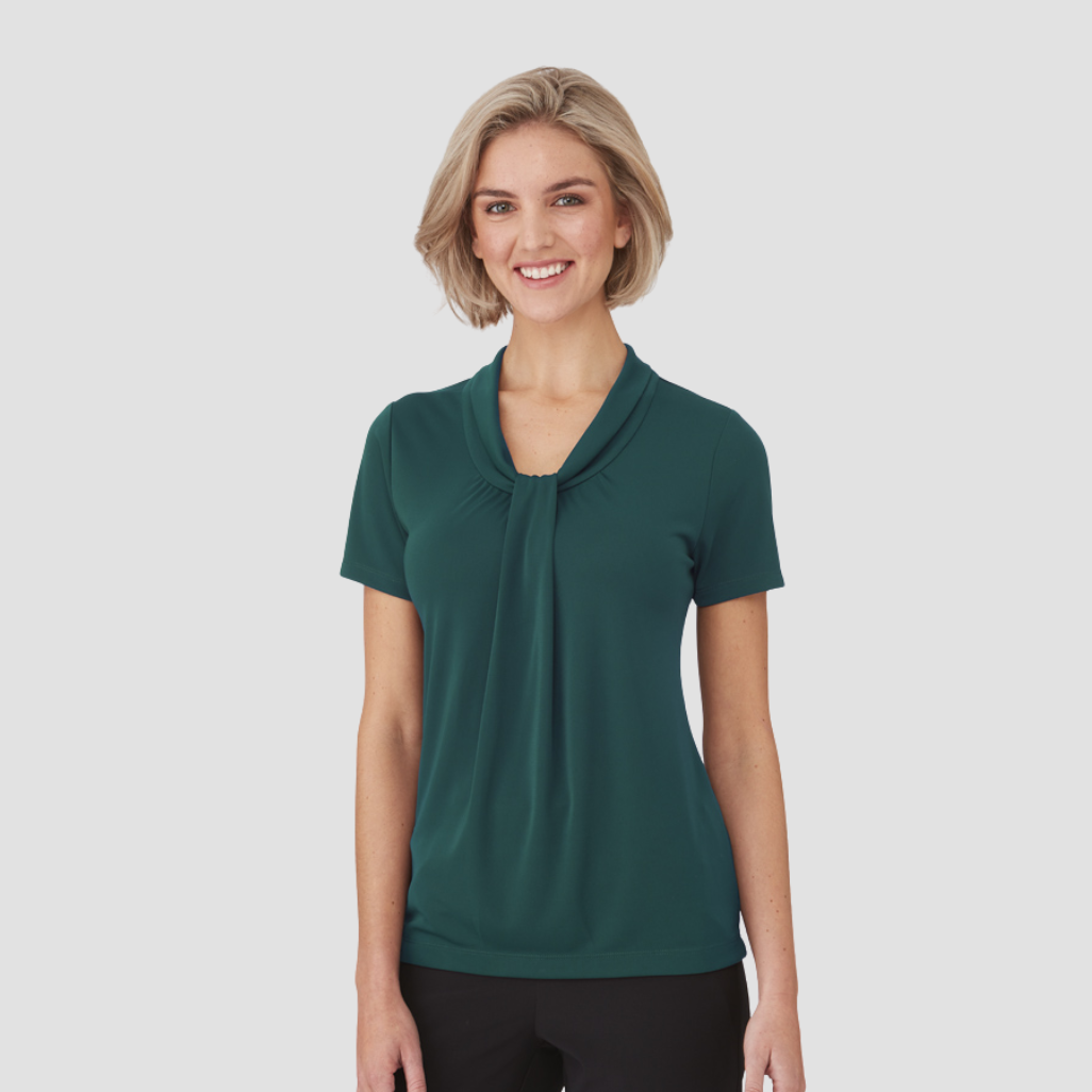 2222 - Womens City Collection Pippa Short Sleeve Top