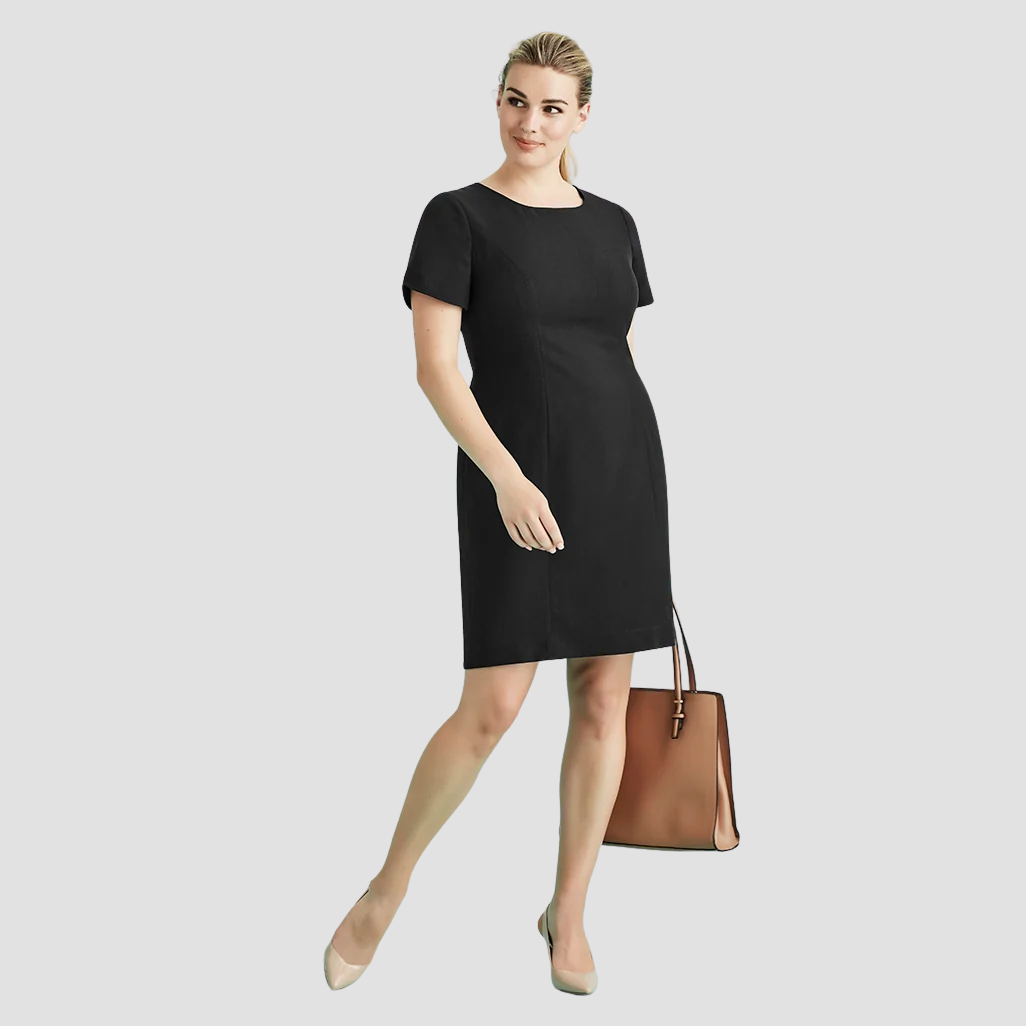 30112 - Womens Fashion Biz Short Sleeve Dress