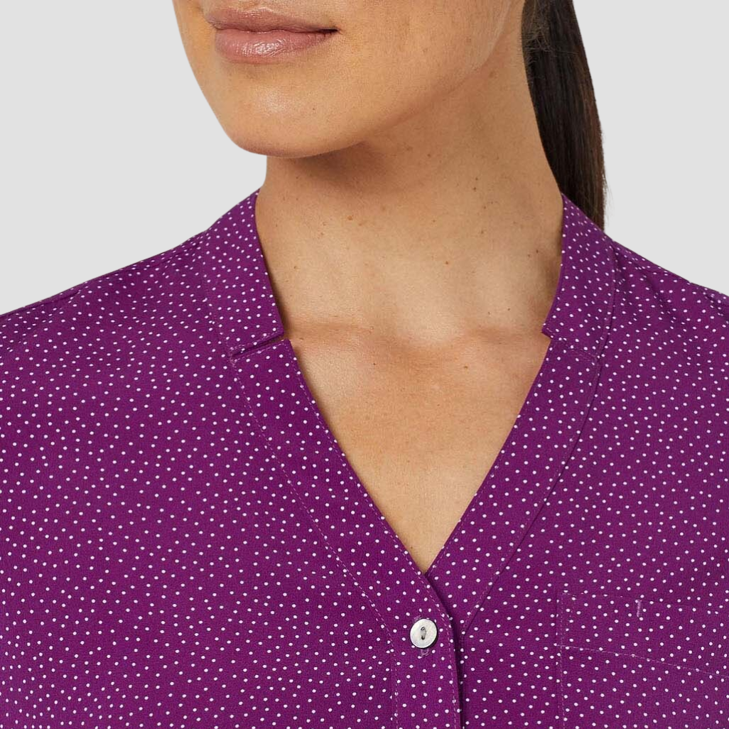 CAT9XP - Womens NNT Silvi Print Short Sleeve Tunic