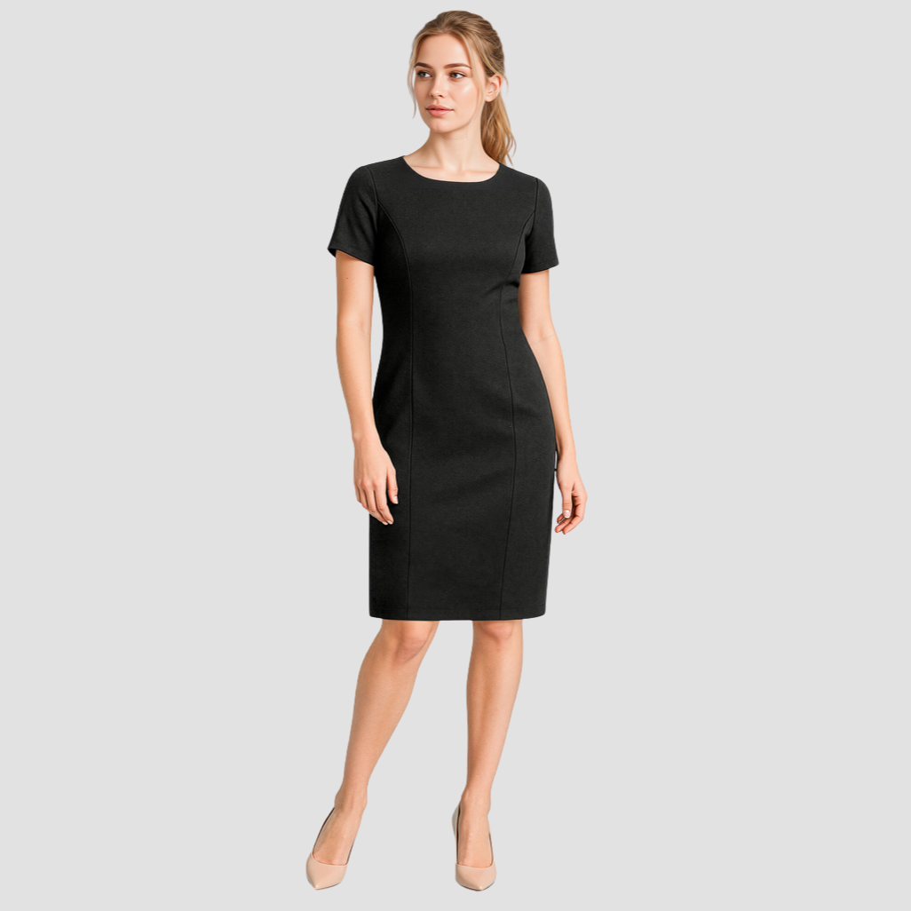 30112 - Womens Fashion Biz Short Sleeve Dress