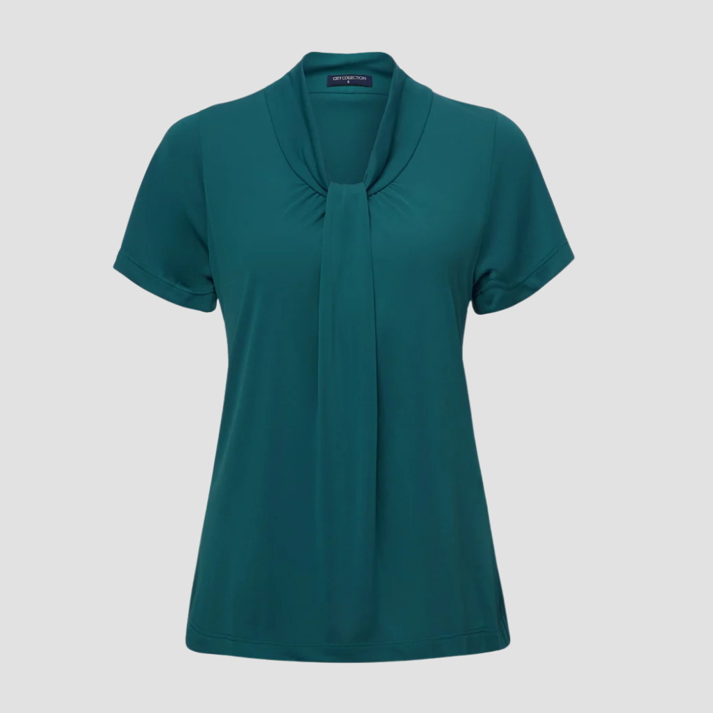2222 - Womens City Collection Pippa Short Sleeve Top