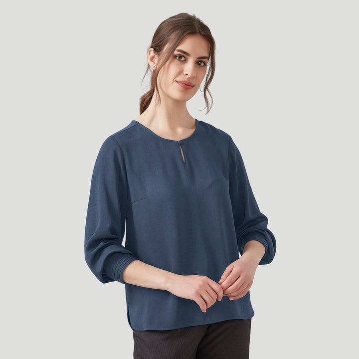 RU569LL - Womens Fashion Biz Evelyn Long Sleeve Blouse