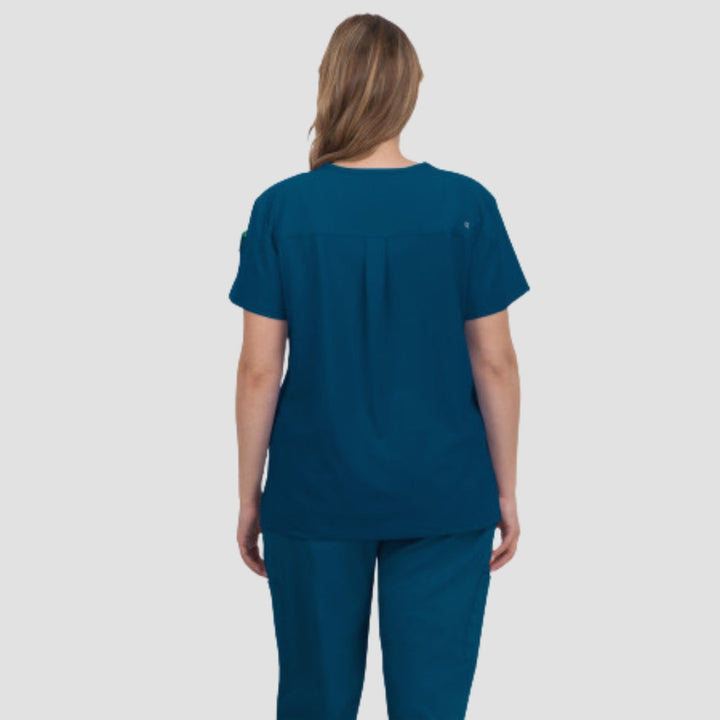 C101 - Womens Koi Cureology Cardi Scrub Top