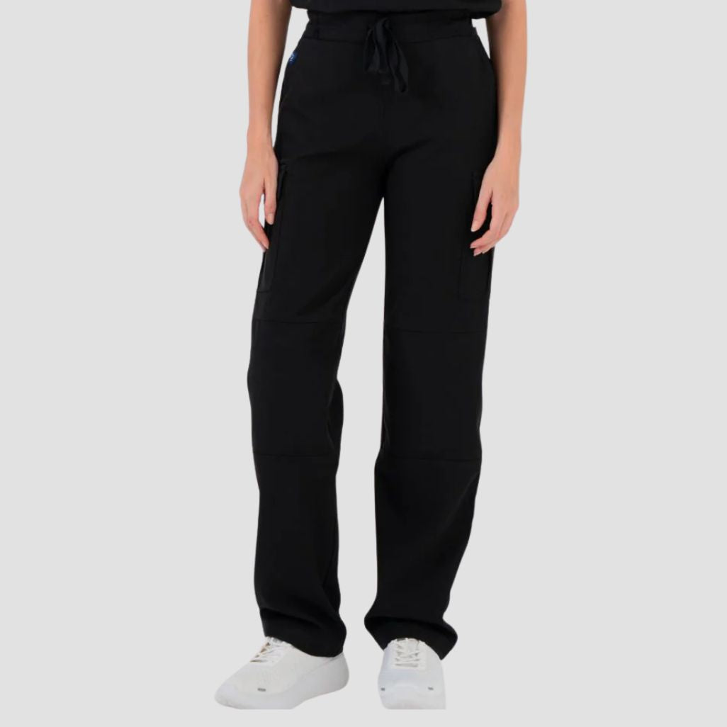 Womens Dr Woof VetCore™ Vet Med Cargo Scrub Pants with GENU™ Removable Knee Protection