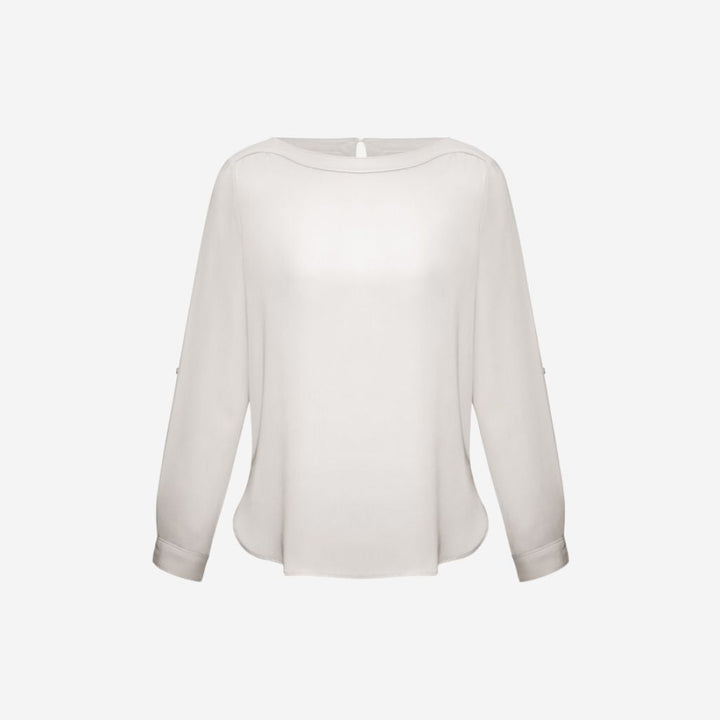 S828LL - Womens Fashion Biz Madison Boat Neck Top