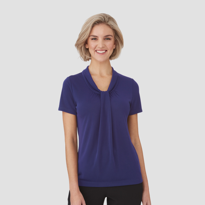 2222 - Womens City Collection Pippa Short Sleeve Top