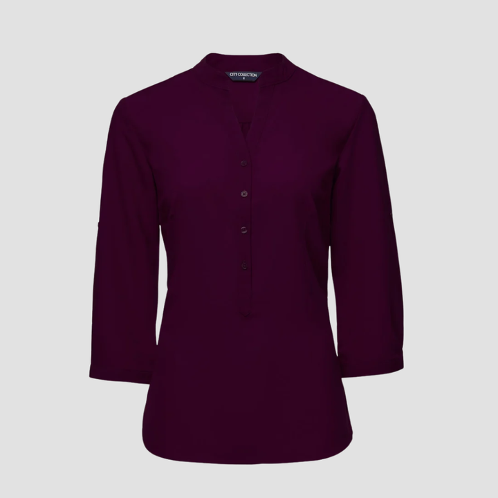 2263 - Womens City Collection So Ezy 3/4 Sleeve Top