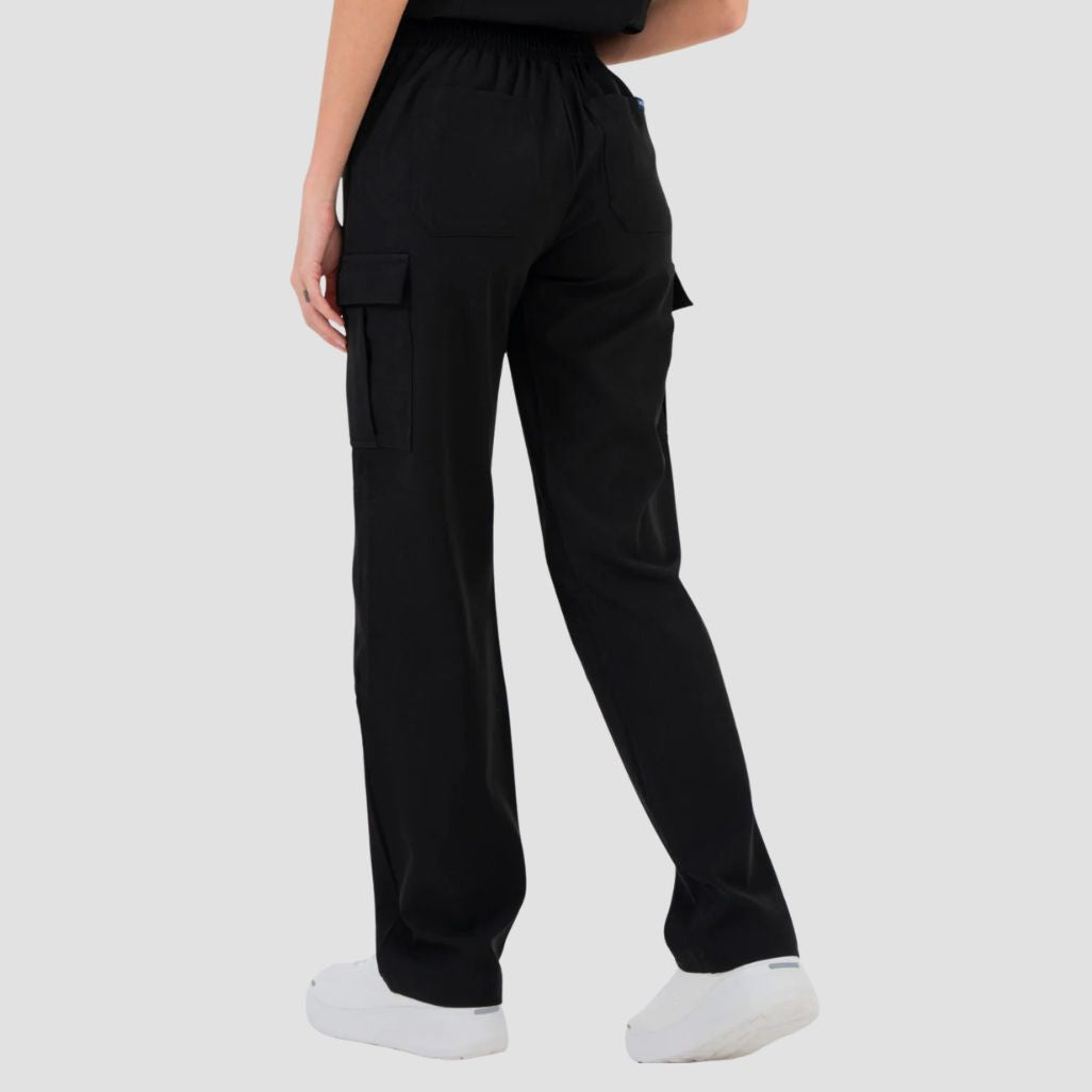 Womens Dr Woof VetCore™ Vet Med Cargo Scrub Pants with GENU™ Removable Knee Protection