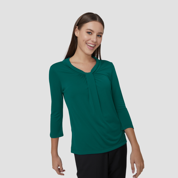 2221 - Womens City Collection Pippa 3/4 Sleeve Top