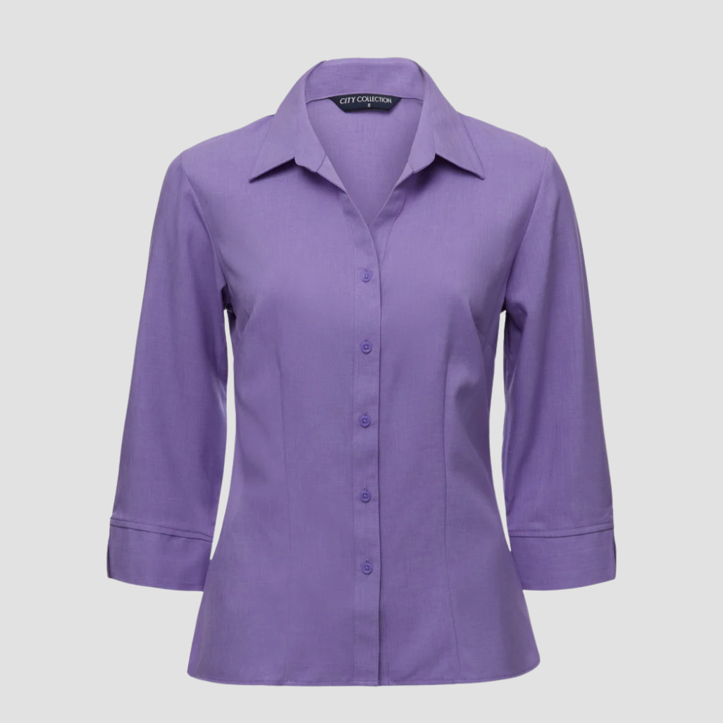 2145 - Womens City Collection Ezylin 3/4 Sleeve Top