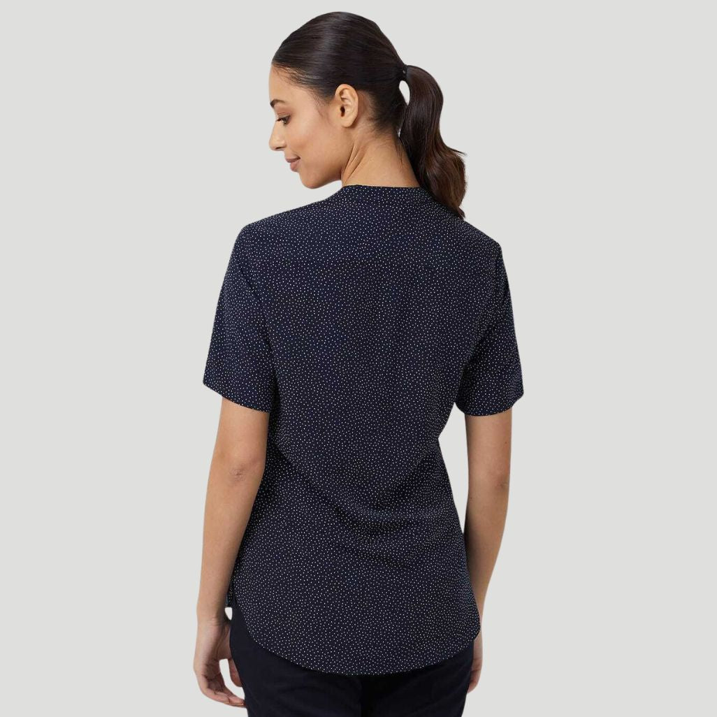 CAT9XP - Womens NNT Silvi Print Short Sleeve Tunic