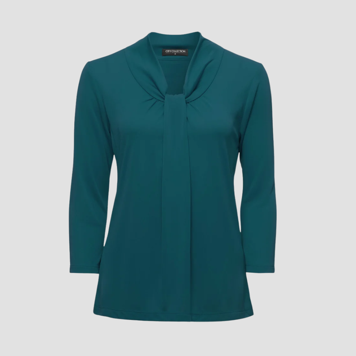 2221 - Womens City Collection Pippa 3/4 Sleeve Top