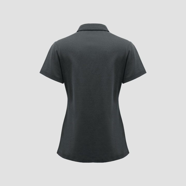 P515LS - Womens Fashion Biz Lotus Short Sleeve Polo