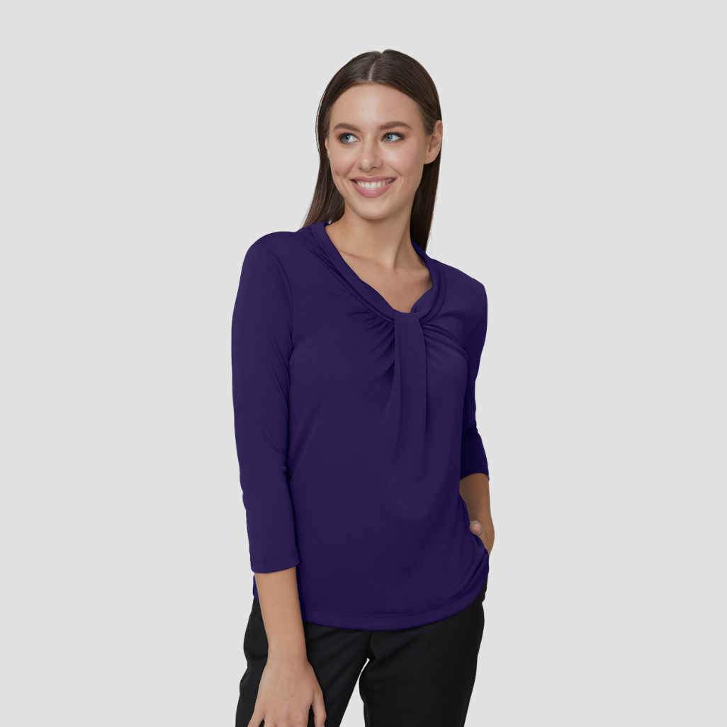 2221 - Womens City Collection Pippa 3/4 Sleeve Top