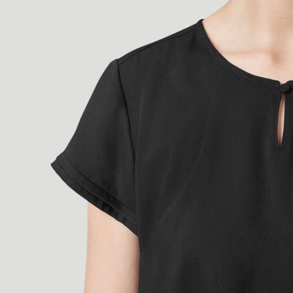 RU569LS - Womens Fashion Biz Evelyn Short Sleeve Blouse