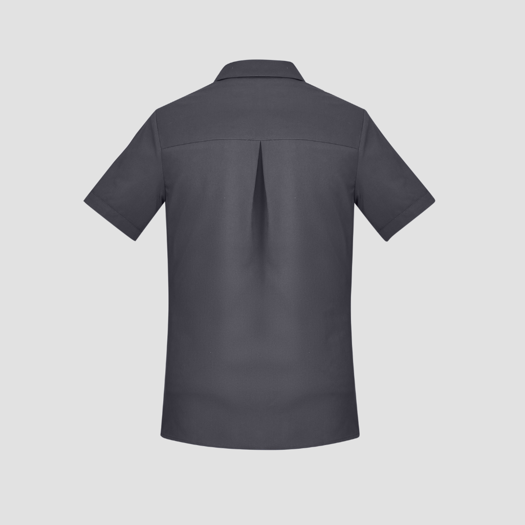 CS947LS - Womens Fashion Biz Florence Plain Short Sleeve Shirt