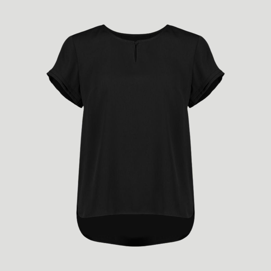 RU569LS - Womens Fashion Biz Evelyn Short Sleeve Blouse