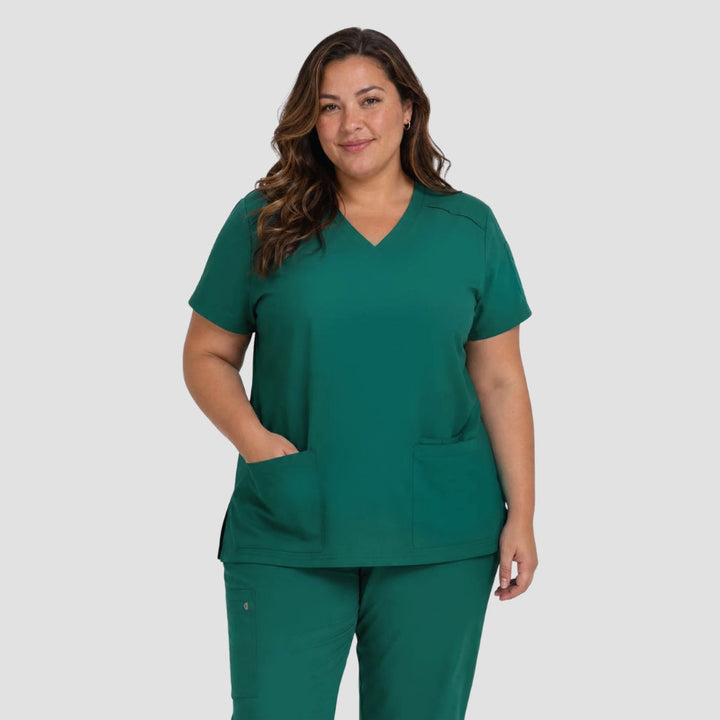 C101 - Womens Koi Cureology Cardi Scrub Top