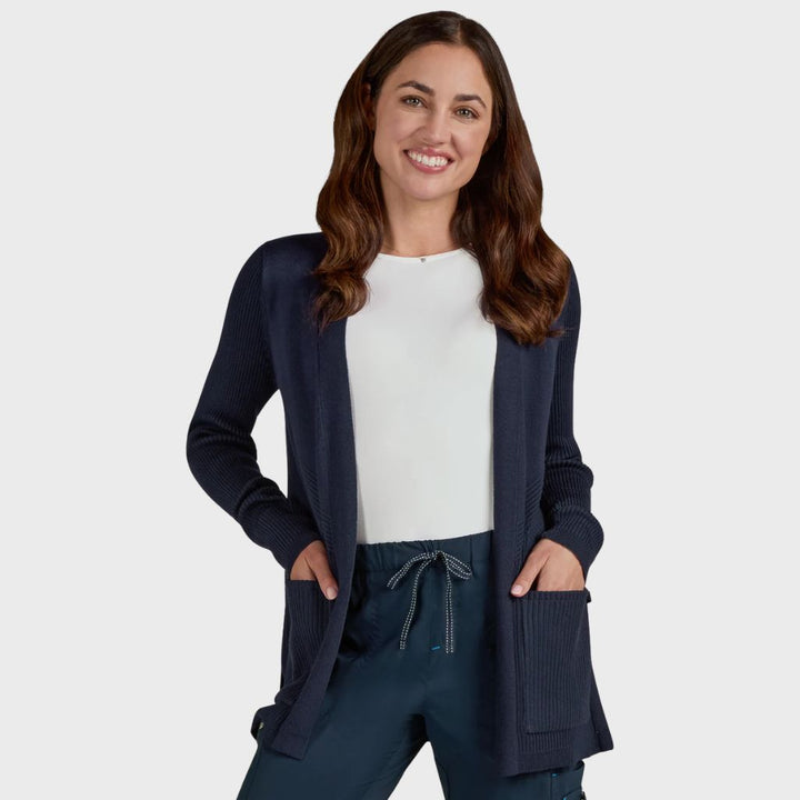 463-SKB - Womens Koi Kori 2-Pocket Cardigan