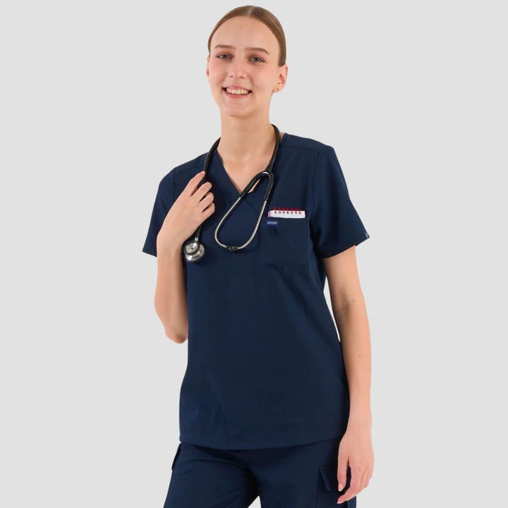 Womens Dr Woof VetCore™ Vet Med Scrub Top