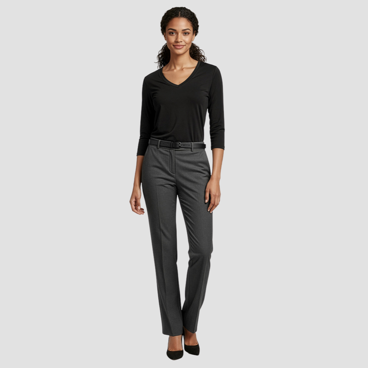BS29320 - Womens Fashion Biz ClassicFlat Front  Pant