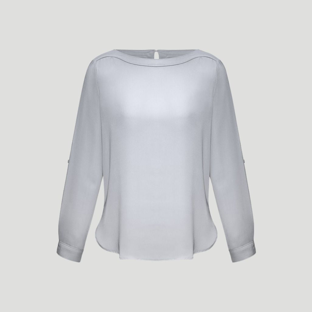 S828LL - Womens Fashion Biz Madison Boat Neck Top