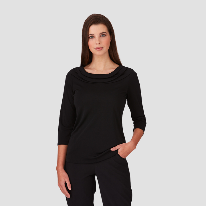 2226 - Womens City Collection Eva 3/4 Sleeve Top