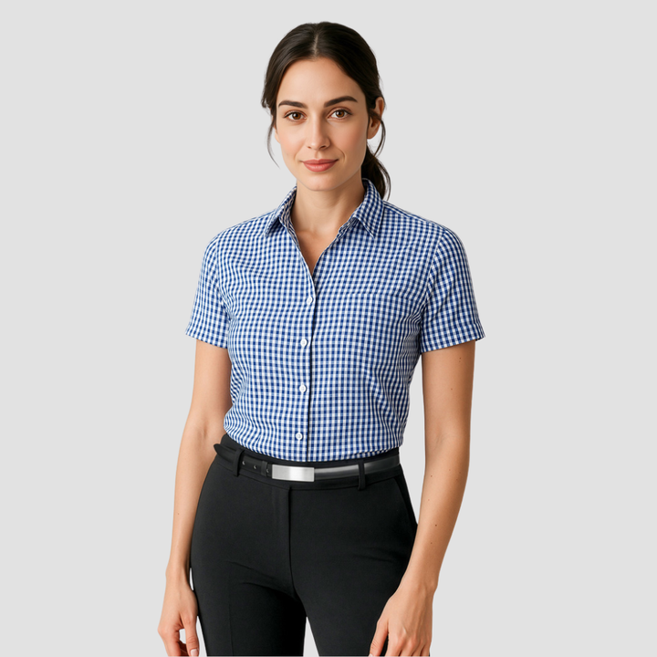 43412 - Womens Fashion Biz Springfield Short Sleeve Shirt