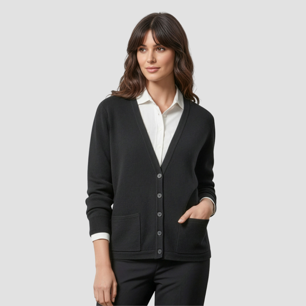 LC8008 - Womens Fashion Biz Woolmix Cardigan